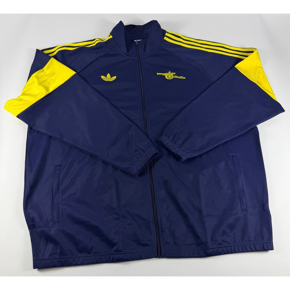 Adidas Arsenal FC LFSTLR Track Jacket Men's 3XL Indigo Blue JZ5802 NWT